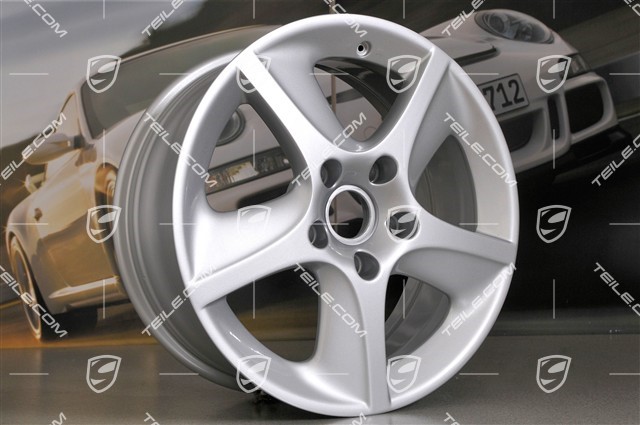 18-inch SportTechno wheel set, 8J x 18 ET50 + 11J x 18 ET63