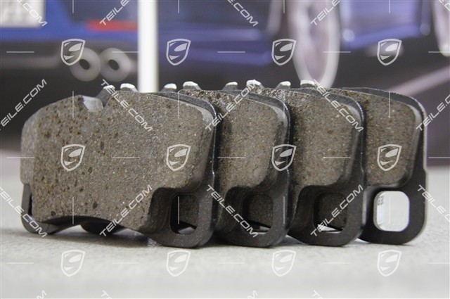 Brake pad set (L+R), GT3, for standard and ceramic brakes
