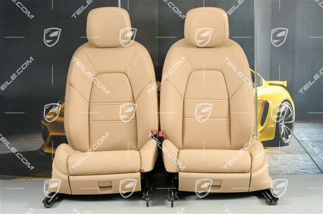 Seats, el. adjustment, heating, driver seat ventilation, leather, Mojave, (14-way), set (L+R)