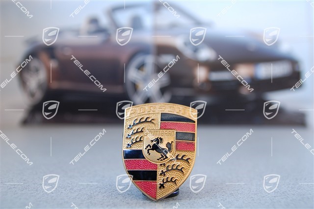 Porsche bonnet badge, crest (1973-1994)