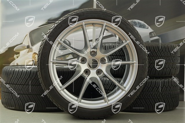 20-inch Carrera S (III) winter wheel set, 8,5J x 20 ET51 + 11J x 20 ET70, winter tyres 245/35 ZR20 + 295/30 ZR20