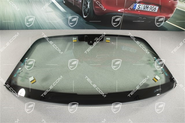 Windscreen, tinted - upper part / strip, Trafic sign recognition, with camera, PDLS