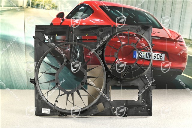 Cooling air duct, V6 3.6L 206KW / V8 4.5L 250KW / V8 4.8L 280KW