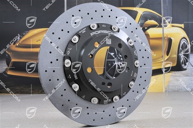 PCCB ceramic brake disc, C2 / C2S / C4 / C4S / Turbo, L