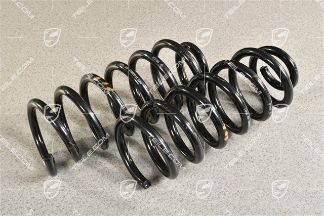 Coil spring set / kit, Rear axle, ID Violet