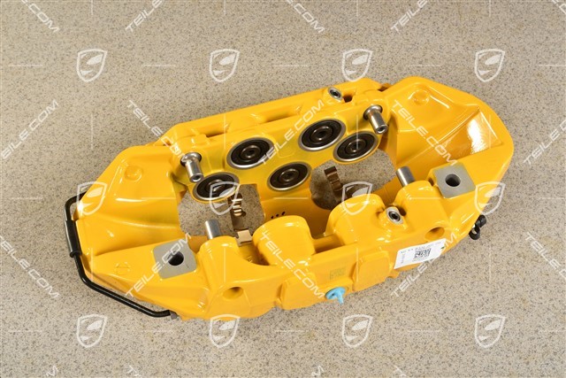 Turbo, Brake calliper, PCCB, Yellow, R