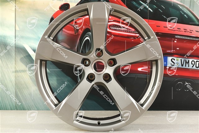 20" wheel "Macan Sport", 9J x 20 ET26, platinum satin matt