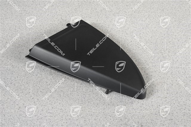 Engine compartment cover, lateral, black, GT3 / Turbo