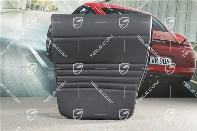 Back seat lower / cushion, Cabrio, leatherette, Metropole blue, R
