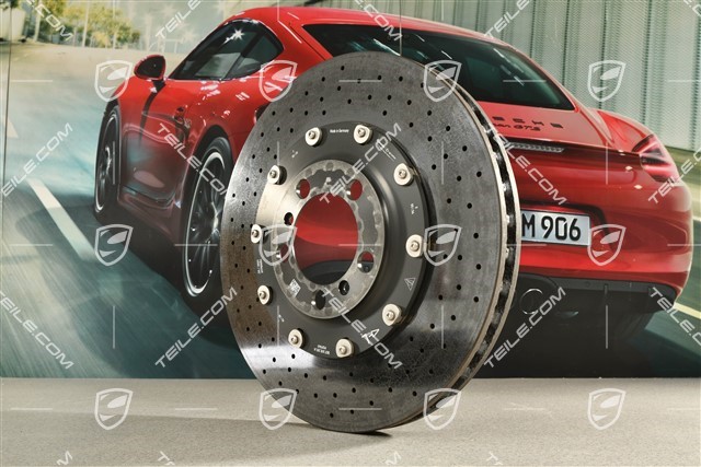 GT3, PCCB Brake disc, front axle, L