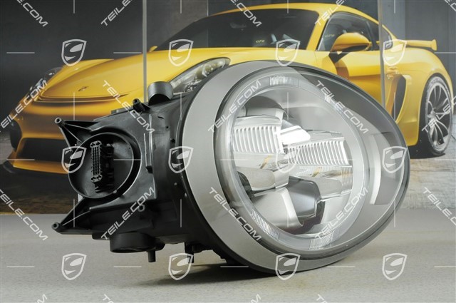 LED headlights, without control unit and bulb, R