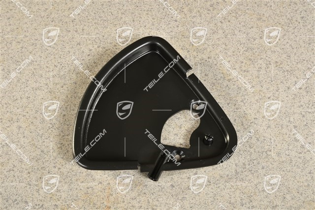 Base plate for hood / bonnet cable handle