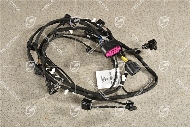 Wiring harness, Front bumper, Real Top View / Park Assist