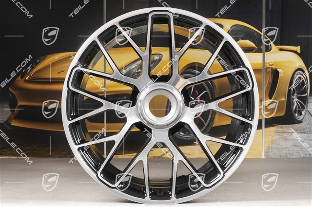 20-inch Turbo S wheel set, central lock, 9J x 20 ET51 + 11,5J x 20 ET56
