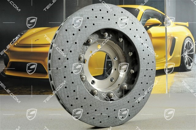 PCCB Brake disc, Panamera V6/S/GTS/Diesel/Hybrid, L