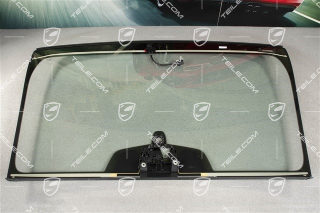 Windscreen / Windshield, Green heat-insulating with tinted top, Heated, PDLS+, Lane change assist