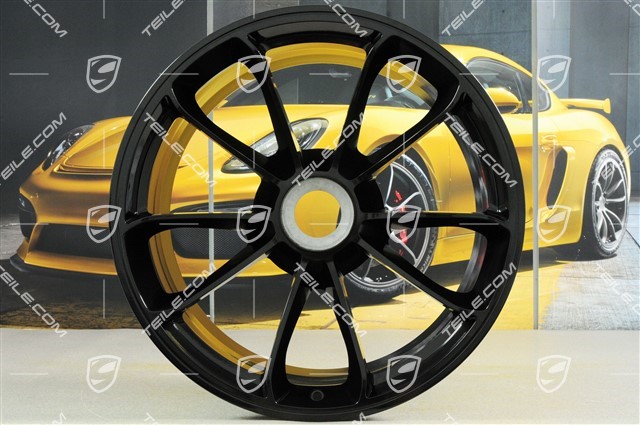 20-inch wheel GT3, 12J x 20 ET47, in high-gloss black