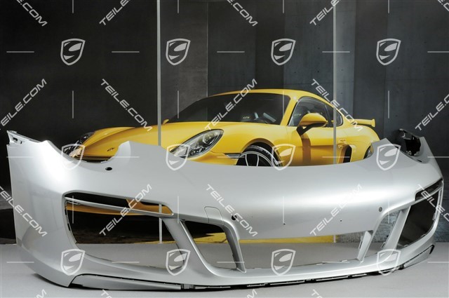 Stoßstange vorne, GTS / Sport Design AeroKit, mit Löcher für Scheinwerfer-Reinigungsanlage und Einparkhilfe