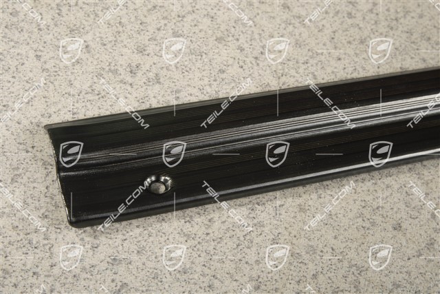 Door entry guards / Sill cover inner, Scuff plate, Black, L=R