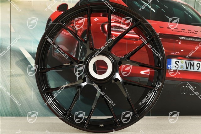 20-inch wheel Turbo Sport III, central lock, 12J x 20 ET63, black high gloss