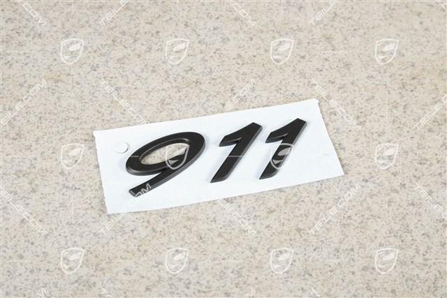 Badge / Emblem 911, Black
