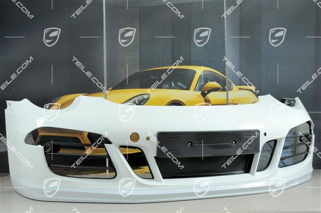 SportDesign front apron (bumper + front lip spoiler + grilles), with PDC sensors / without headlamp washer