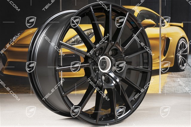 20-inch Panamera Sport wheel, 9,5J x 20 ET65, black high gloss