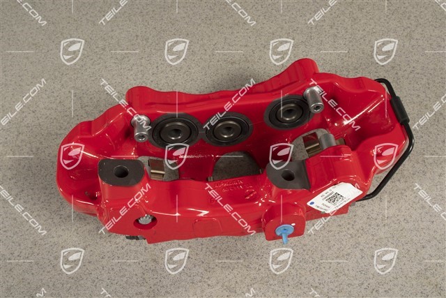 GTS 4,0L, Front axle fixed brake calliper, Red, L