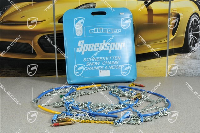 Snow chains, 1 set for tyre 225/50 R16 and 225/45 R17