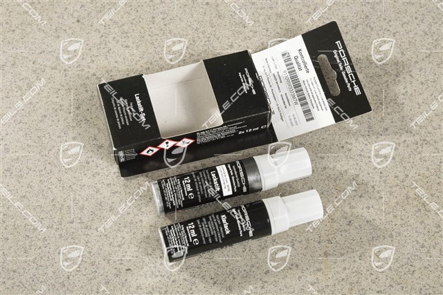 Paint touch-up applicator (Primer, base coat, Clear lacquer) Meteor grey Metallic