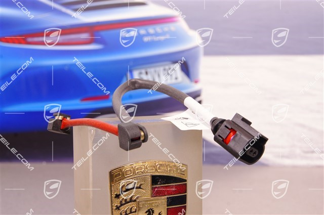 Brake pad wear warning contact indicator / sensor, Turbo / GT3 / GT4