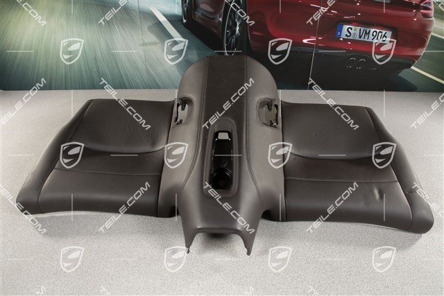 Back seat lower / cushion, natural leather, Espresso, Coupe / Targa/ Cabrio