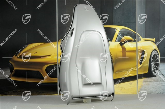 Backrest shell, Sport Seat Plus, Silver Gray Metallic, R
