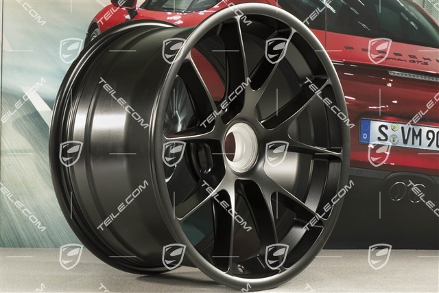 18-inch wheel, GT3 CUP, 10,5J x 18 ET28, black satin mat