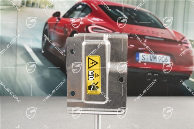 Hybrid battery fuse box cover