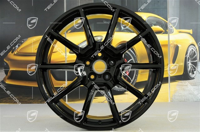 20" wheel rim "Macan SportDesign" 9J x 20 ET26, black high gloss