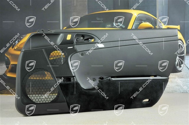 Door trim panel, Coupé/Targa/Cabrio, BOSE sound system, leather, black, R