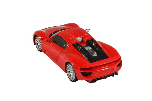 Porsche 918 Spyder, Radio controlled, guards red, scale 1:24