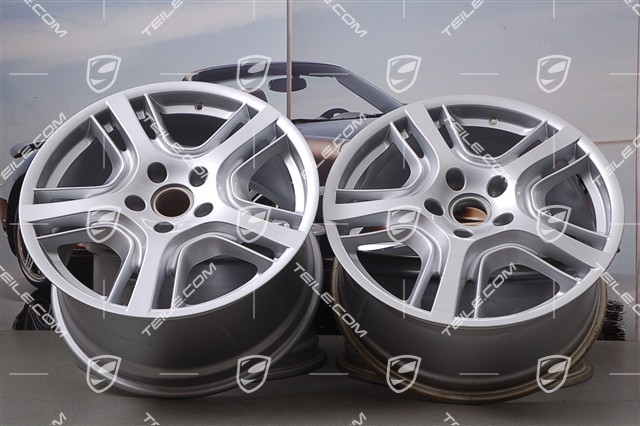 19-inch Panamera Design wheel set 10J x 19 ET61 + 9J x 19 ET60