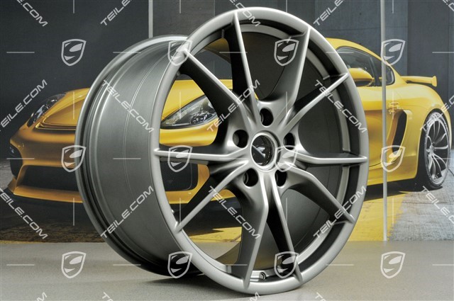 20-inch wheel Carrera S (IV), 11J x 20 ET78, for 991.2 C2/C2S / winter wheels, Platinum satin-mat