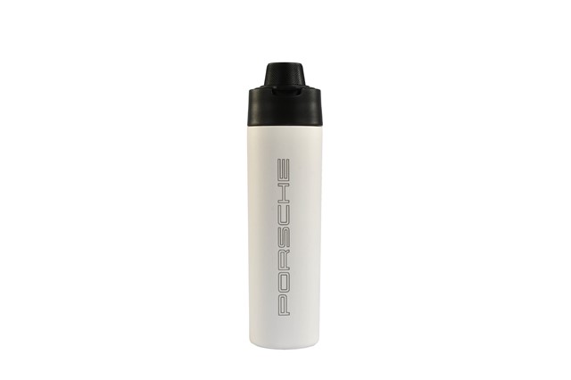 Thermo drinking bottle, white, 550 ml