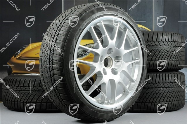 20-inch RS Spyder winter wheel set, wheels: 9,5J x 20 ET65 + 10,5J x 20 ET65 + NEW Continental winter tyres 255/40 R20 + 285/35 R20 + TPM sensors