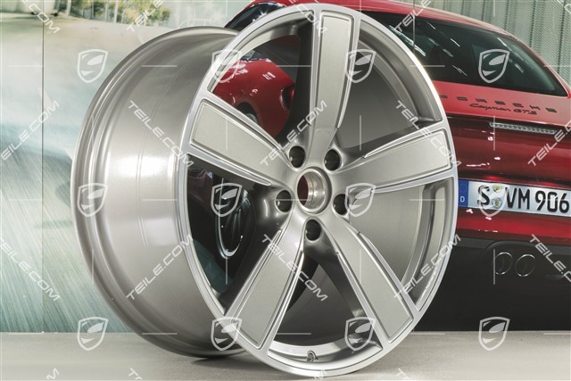 22-inch Sport Classic wheel rim, 11,5J x 22 ET52, Platinum Silver