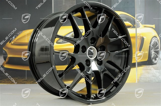 20-inch RS Spyder Design wheel, 10,5J x 20 ET65, rear wheel for winter, black high gloss