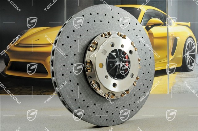 PCCB Brake disc, Panamera V6/S/GTS/Diesel/Hybrid, R