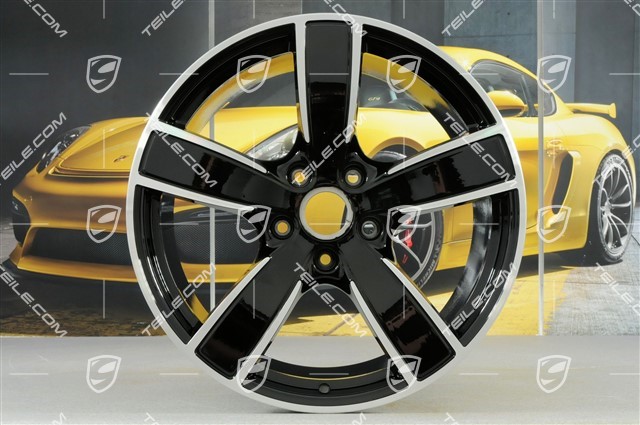 20-inch wheel Carrera Sport, 11,5J x 20 ET76, black high gloss