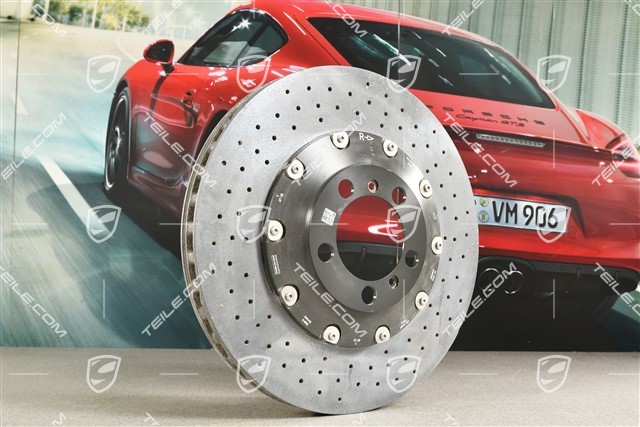 PCCB Ceramic brake disc, GT3/GT3RS/GT2RS, a little damaged, R