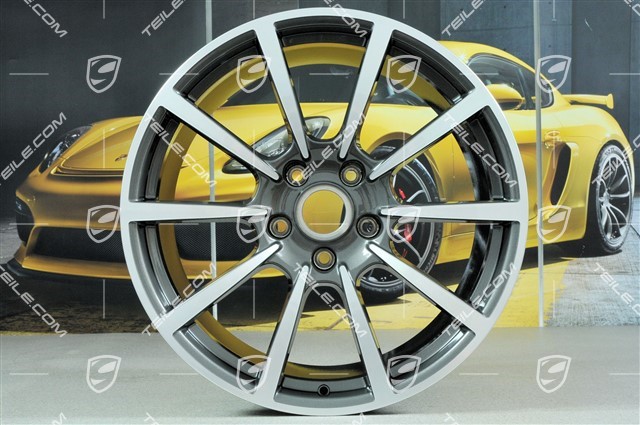 20-inch wheel Carrera Classic, 8J x 20 ET57 + 10J x 20 ET45, titanium dark