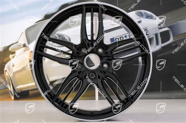 20-inch Sport Design Black wheel set, 8,5J x 20 ET51 + 11J x 20 ET70