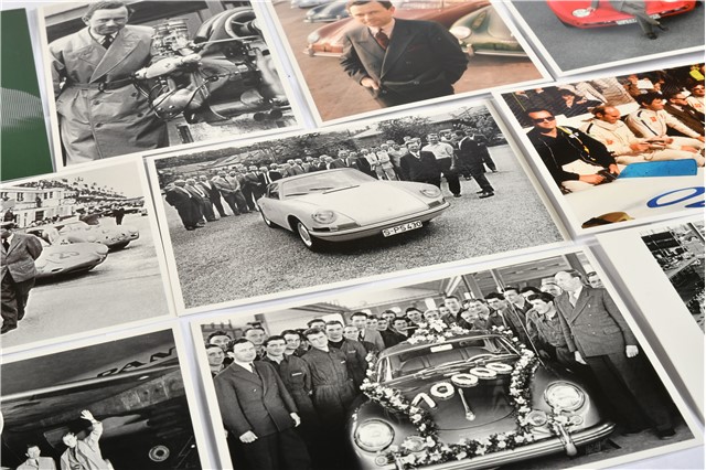 Zestaw pocztówek z okazji 100-lecia Ferry Porsche